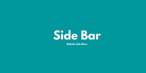 Side Menu (Nav)