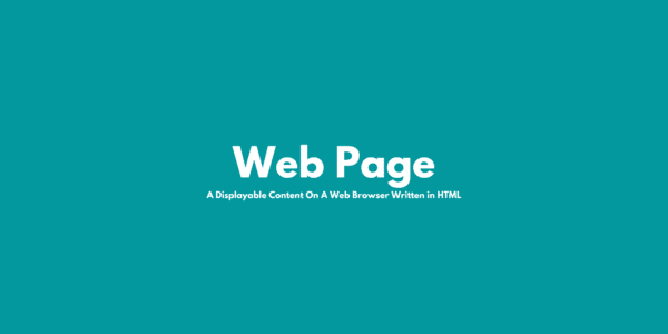 Web Pages