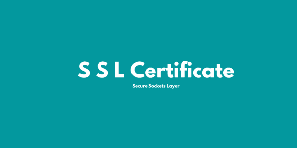 S S L Certificate